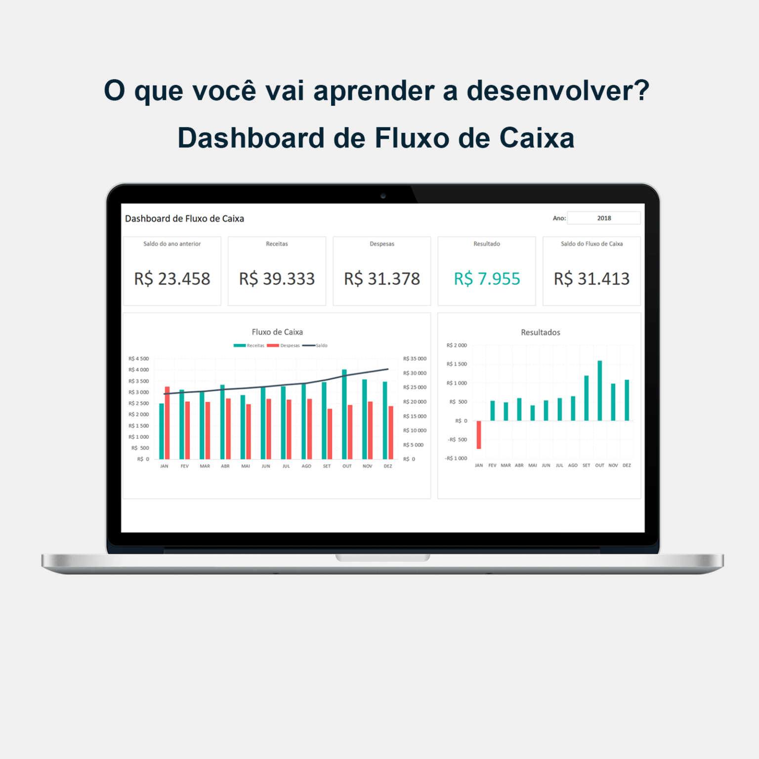 Curso Excel Power Tools Criação De Planilha Profissionais Dashboard