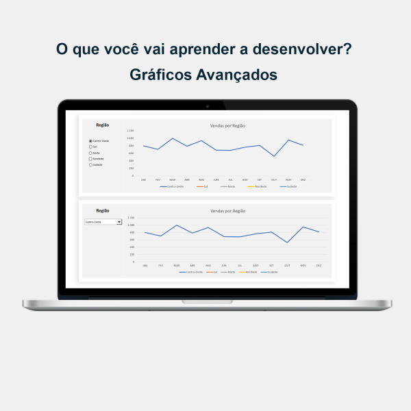 Dashboards no Excel - Graficos Avançados 3