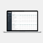 Planilha Excel de Métricas SaaS - Dados dos Indicadores