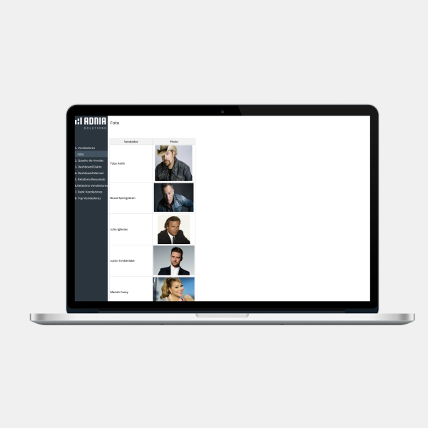 Planilha de Vendas Diárias - Foto Vendedores 2